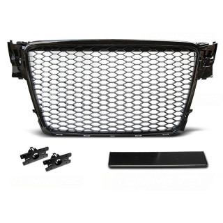 CALANDRE NOIRE MAT RS LOOK AUDI A4 B8  2007-2011