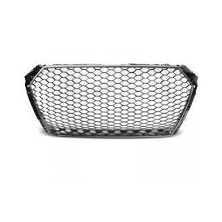 CALANDRE NOIRE BRILLANTE RS LOOK AUDI A4 B9 2015+