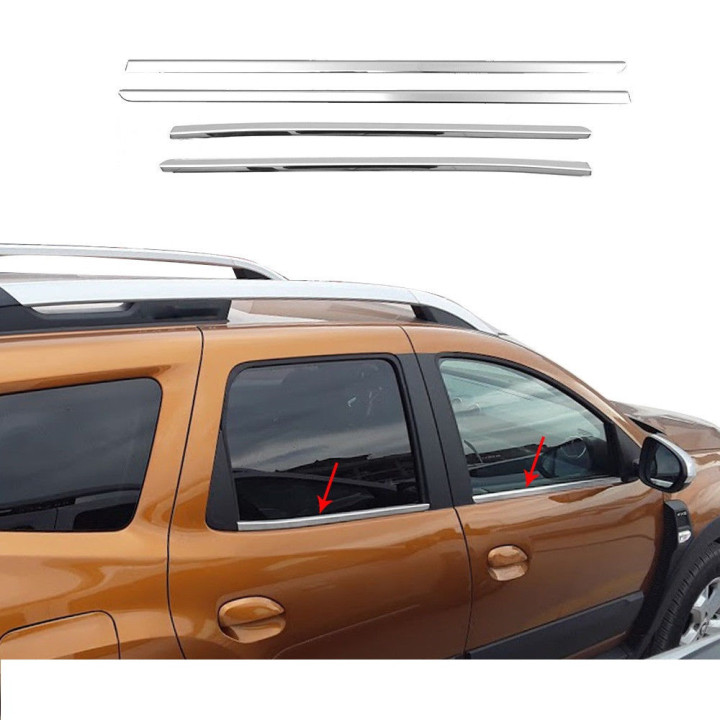 BAGUETTES DE VITRE CHROME DACIA DUSTER