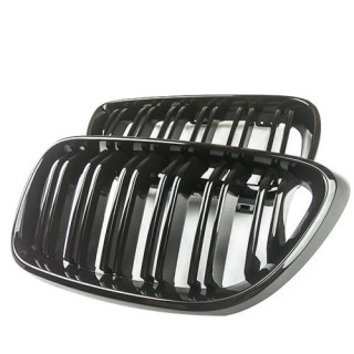 CALANDRE NOIRE BRILLANTE DOUBLE BARRE BMW SERIE 2 F22 F23