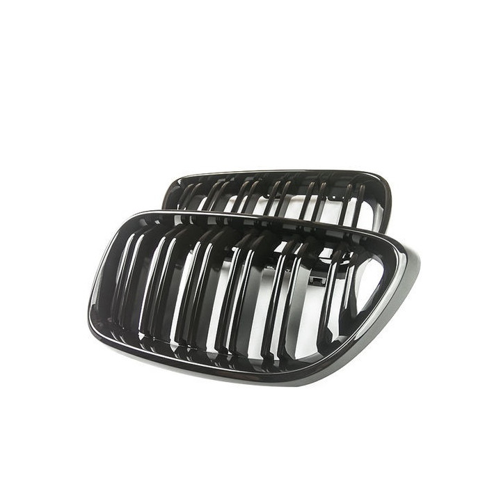 CALANDRE NOIRE BRILLANTE DOUBLE BARRE BMW SERIE 2 F22 F23
