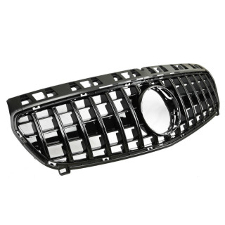 CALANDRE GT NOIRE + CHROME MERCEDES CLASSE A W176 2012-2015