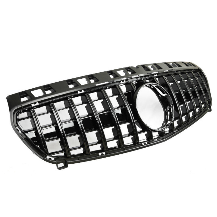 CALANDRE GT NOIRE + CHROME MERCEDES CLASSE A W176 2012-2015