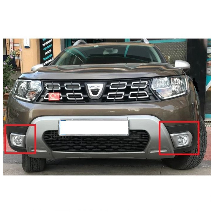 4 COUVRE POIGNEES CHROME DACIA DUSTER 2018