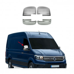 5 COUVRE POIGNEES CHROME VW CRAFTER 2017+