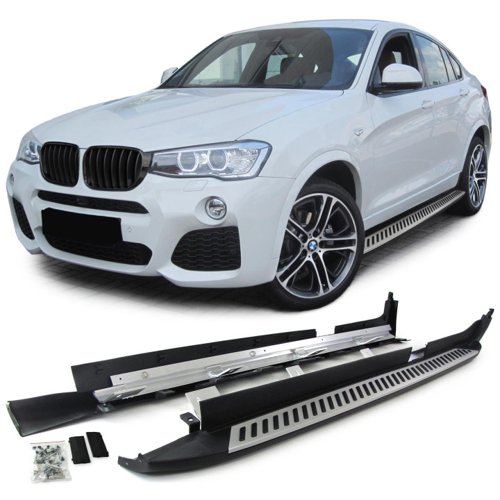 CALANDRE NOIRE BRILLANTE DOUBLE BARRE BMW SERIE X3/X4 F25/F26