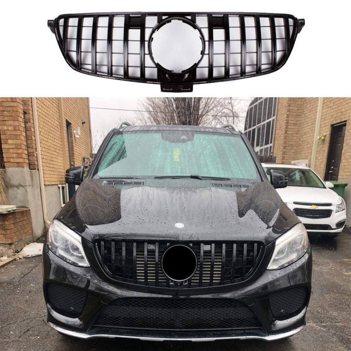 CALANDRE GT PANAMERICANA CHROME/NOIRE MERCEDES ML W166 2011+