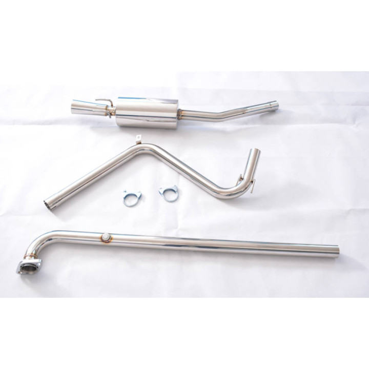 LIGNE INOX RENAULT SUPER 5 GT TURBO 50MM GROUPE N PHASE 1 + 2