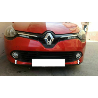 ENTOURAGE ANTIBROUILLARD CHROME INOX